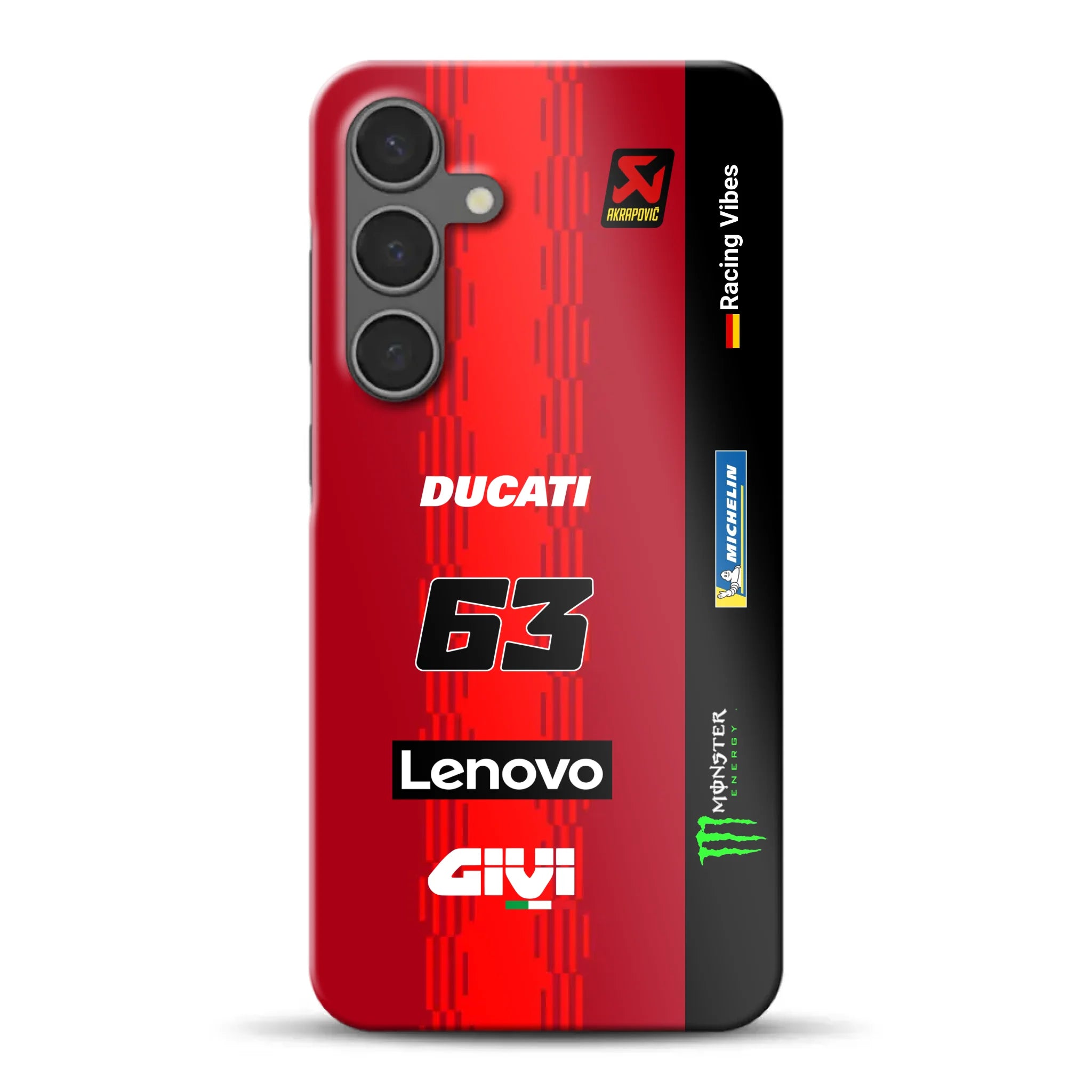 Desmosedici GP25 MotoGP 2025 Livery - Individuelle Hardcase Hülle für Samsung