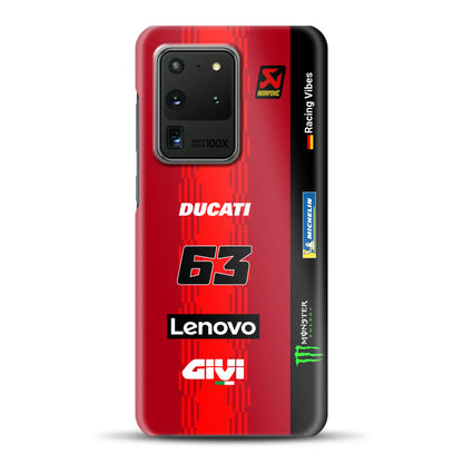 Desmosedici GP25 MotoGP 2025 Livery - Individuelle Hardcase Hülle für Samsung