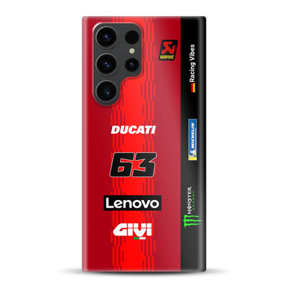 Desmosedici GP25 MotoGP 2025 Livery - Individuelle Hardcase Hülle für Samsung