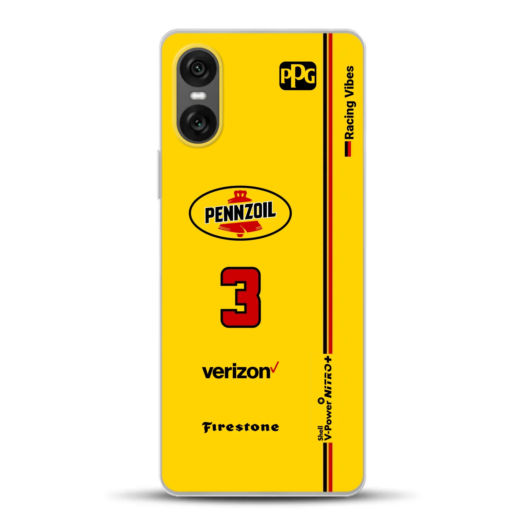 Yellow Submarine Racing Livery - Custom phone case