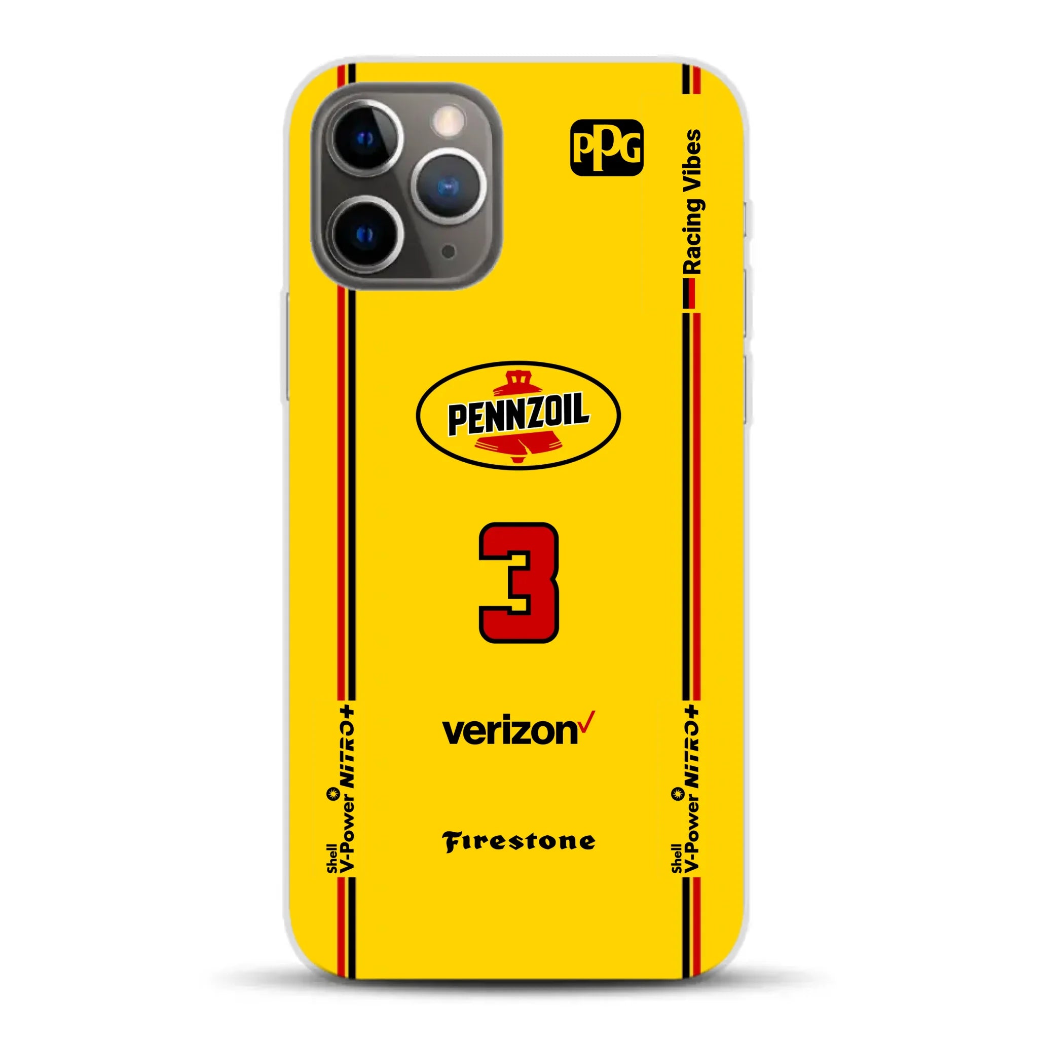 Yellow Submarine Racing Livery - Custodia per cellulare personalizzata per iPhone