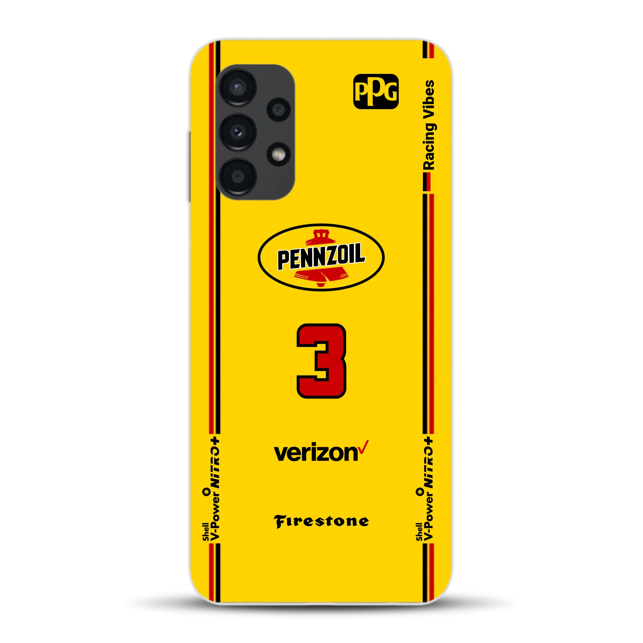 Yellow Submarine Racing Livery - Custodia per cellulare personalizzata per Samsung