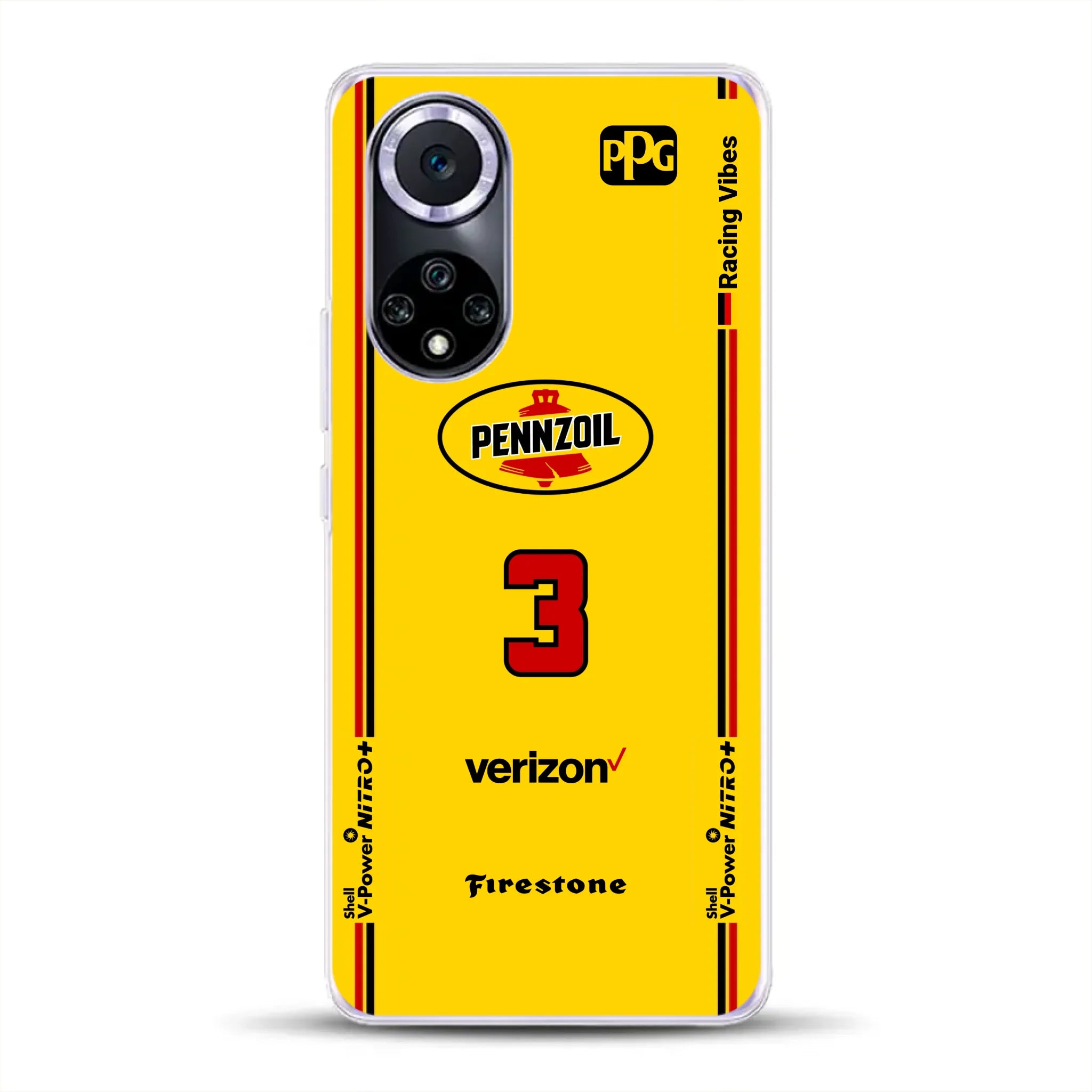 Yellow Submarine Racing Livery - Custodia per cellulare personalizzata per Huawei