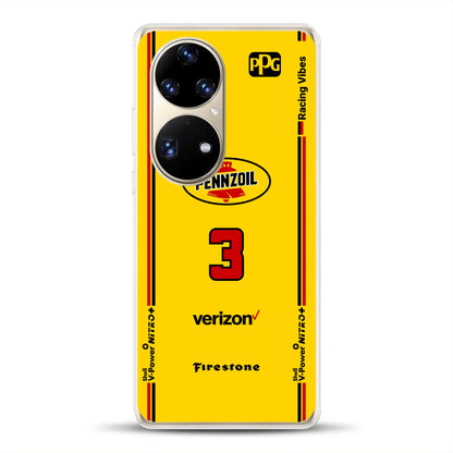 Yellow Submarine Racing Livery - Custodia per cellulare personalizzata per Huawei