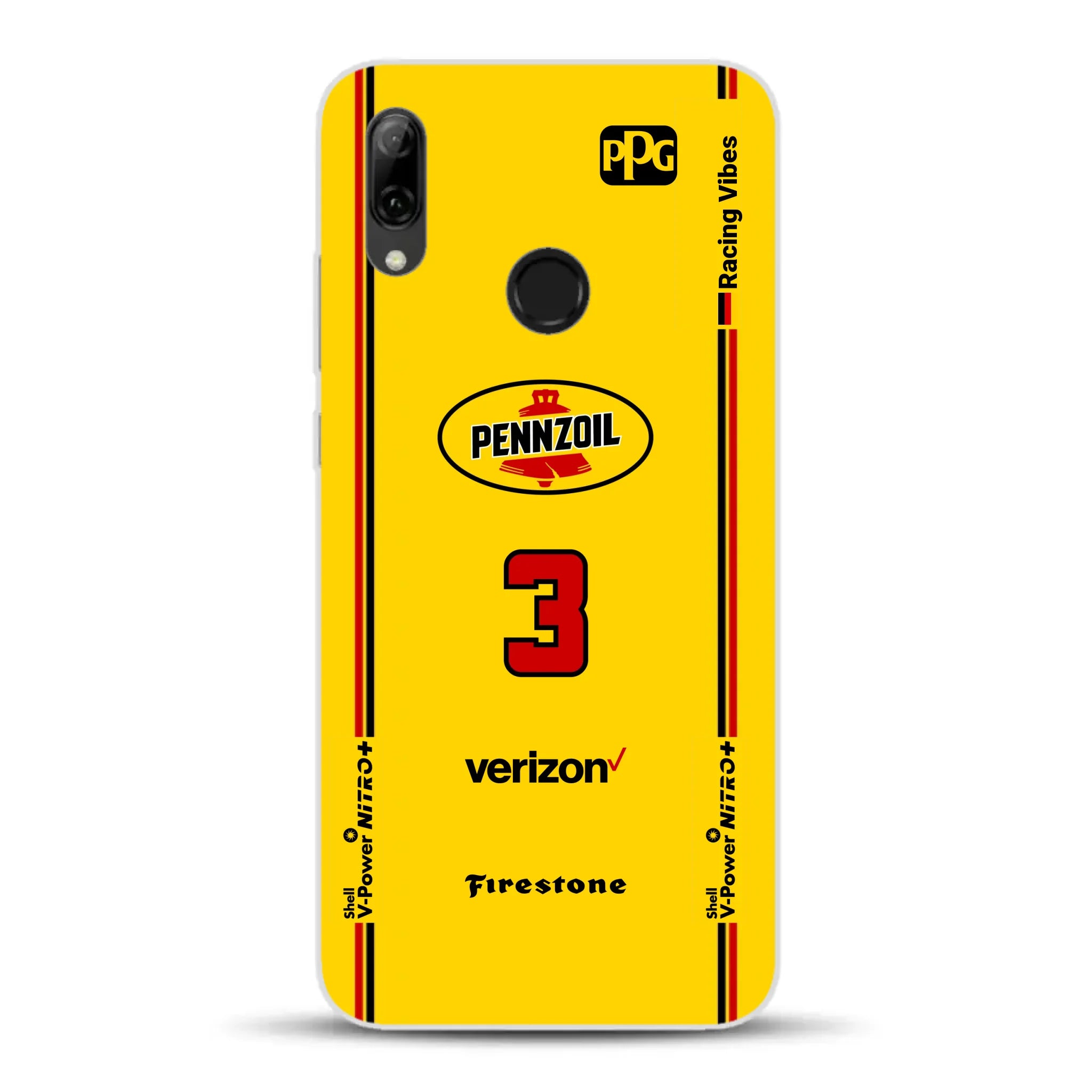 Yellow Submarine Racing Livery - Custodia per cellulare personalizzata per Huawei