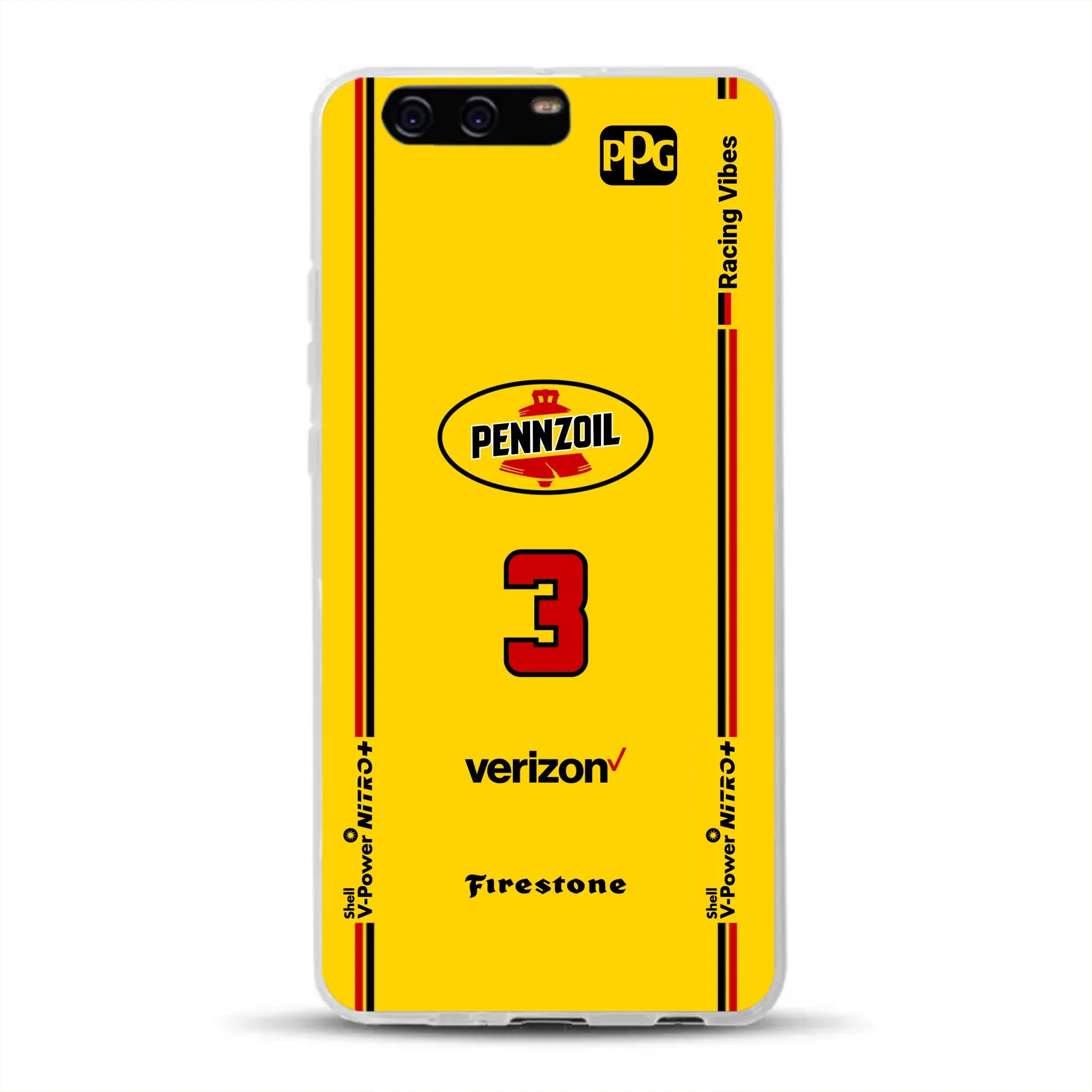 Yellow Submarine Racing Livery - Custodia per cellulare personalizzata per Huawei