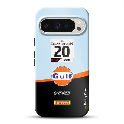 Gulf Porsche GT Livery – Personnalisé Premium Case pour Google