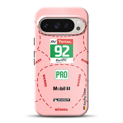 Pink Pig Porsche GT Livery – Custodia premium personalizzata per Google