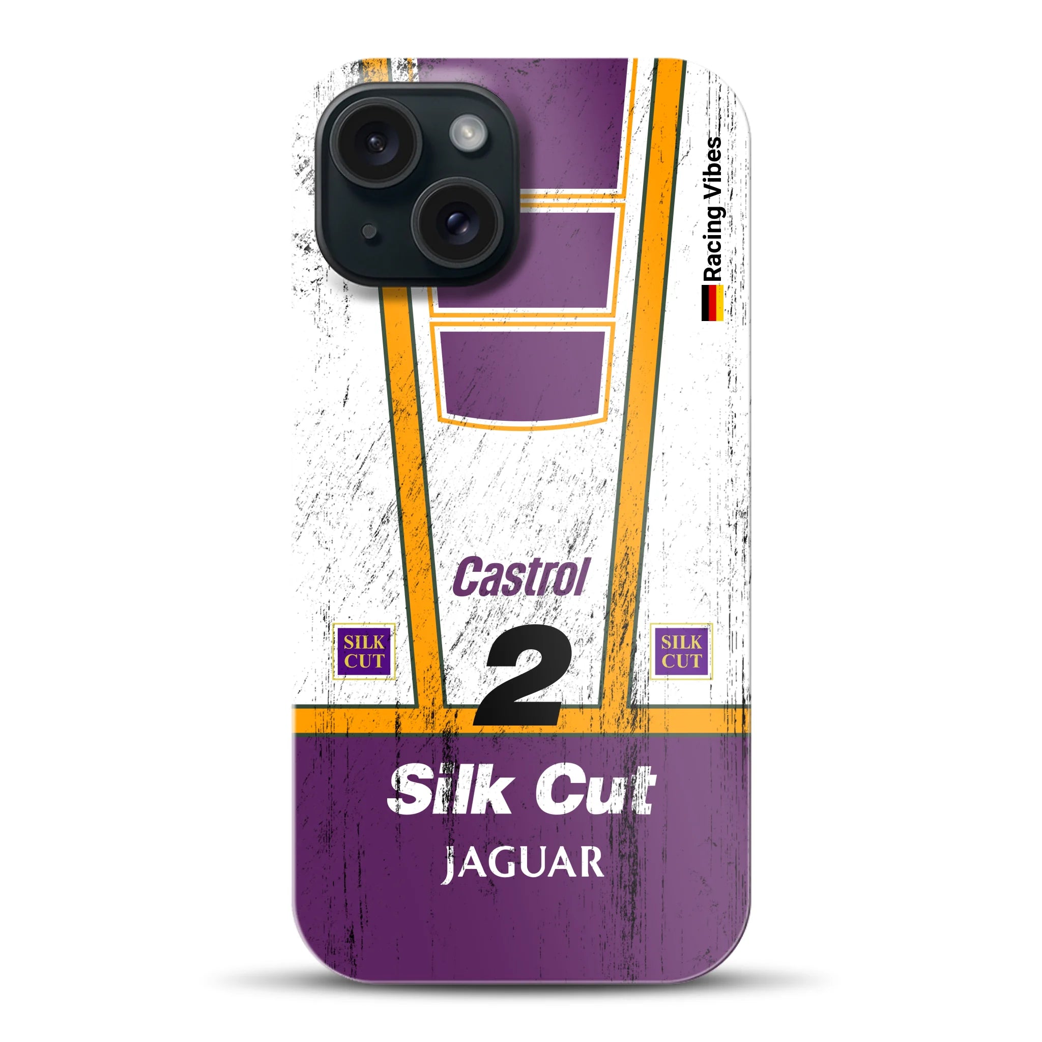 XJR-9 24h LM Sieger 1988 Livery - Individuelle Hardcase Hülle für iPhone