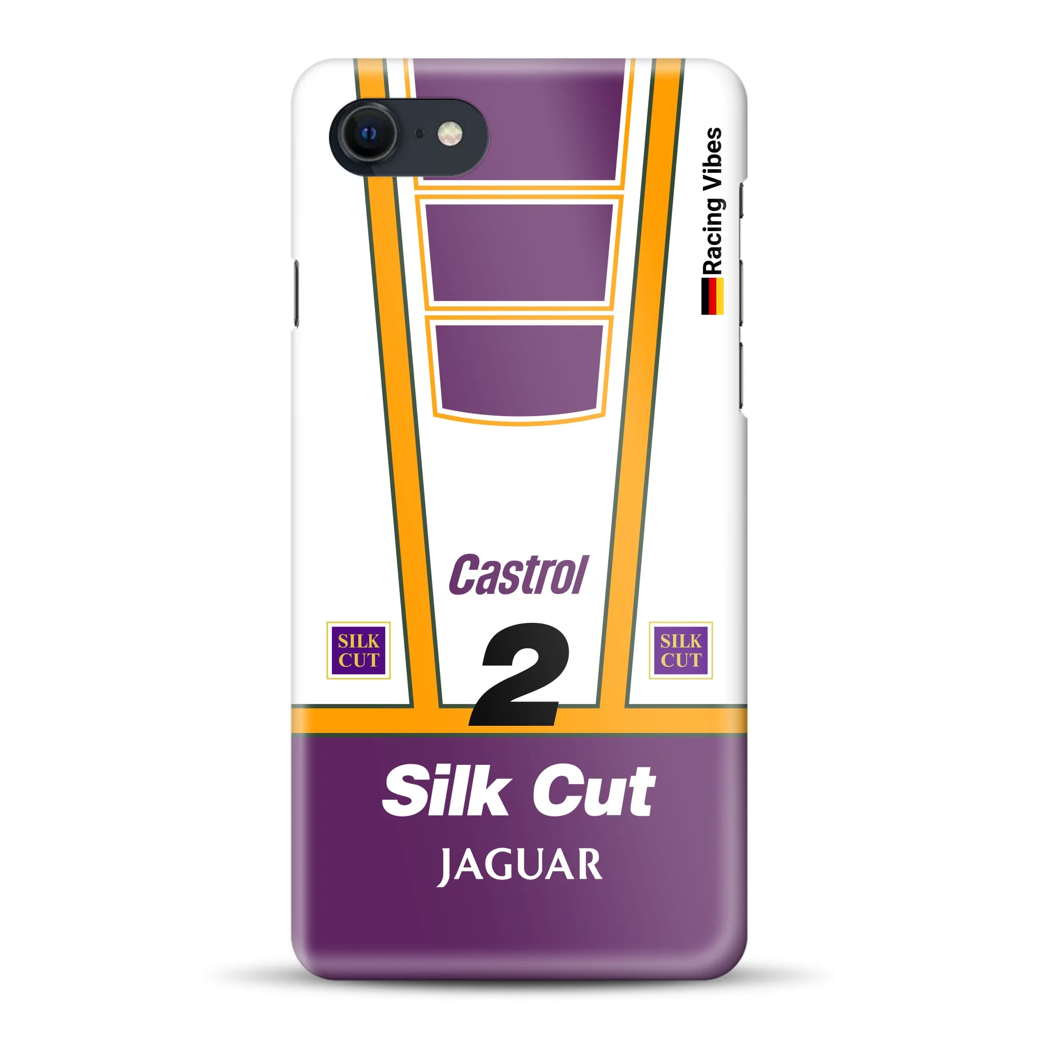 XJR-9 24h LM Sieger 1988 Livery - Individuelle Hardcase Hülle für iPhone