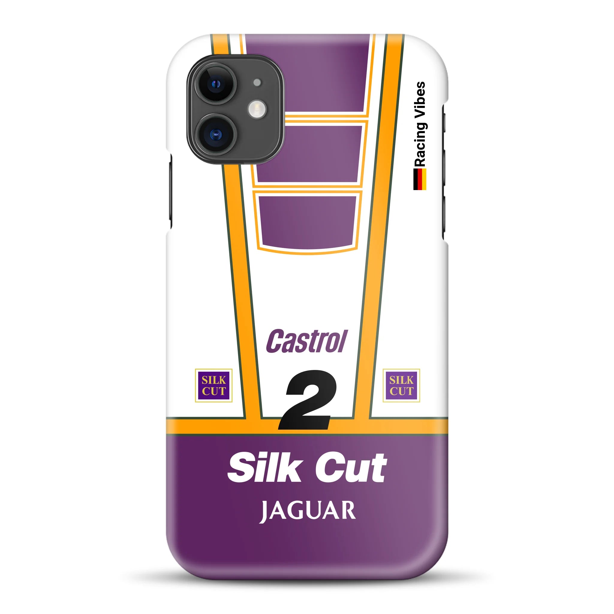 XJR-9 24h LM Sieger 1988 Livery - Individuelle Hardcase Hülle für iPhone