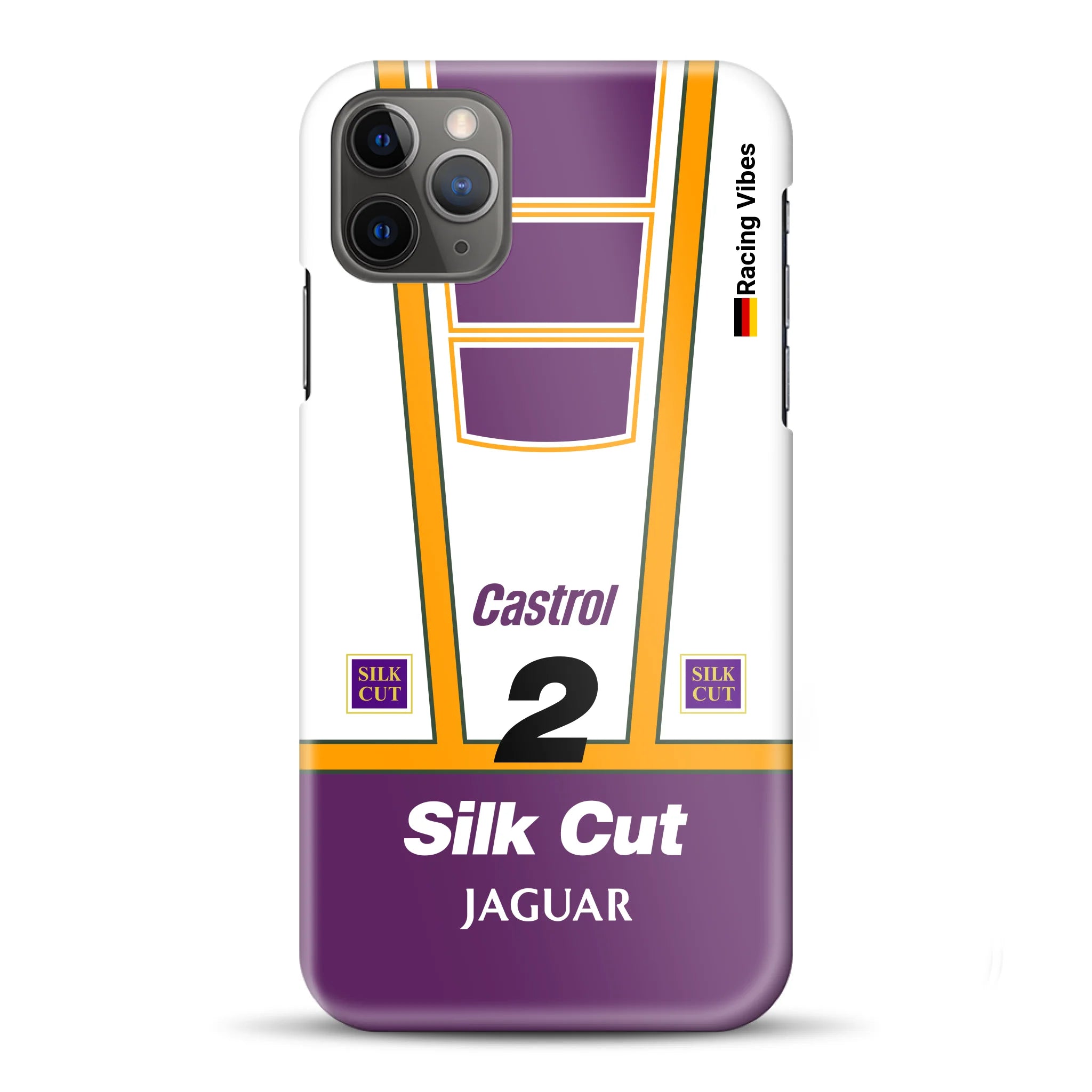 XJR-9 24h LM Sieger 1988 Livery - Individuelle Hardcase Hülle für iPhone