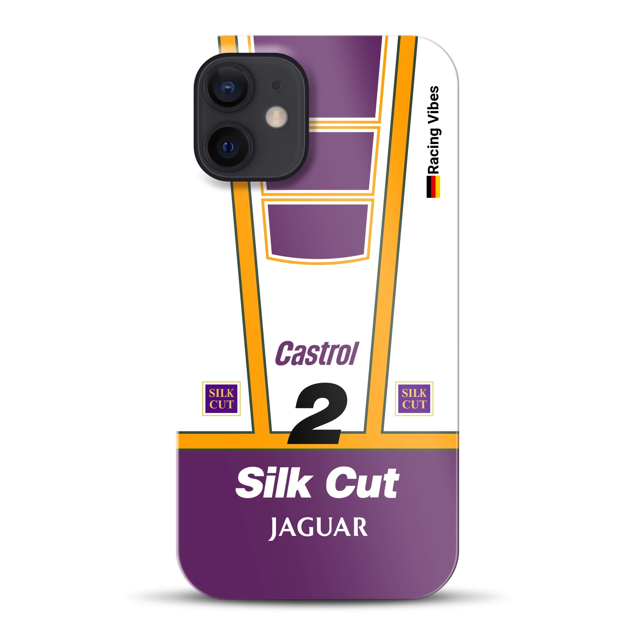XJR-9 24h LM Sieger 1988 Livery - Individuelle Hardcase Hülle für iPhone