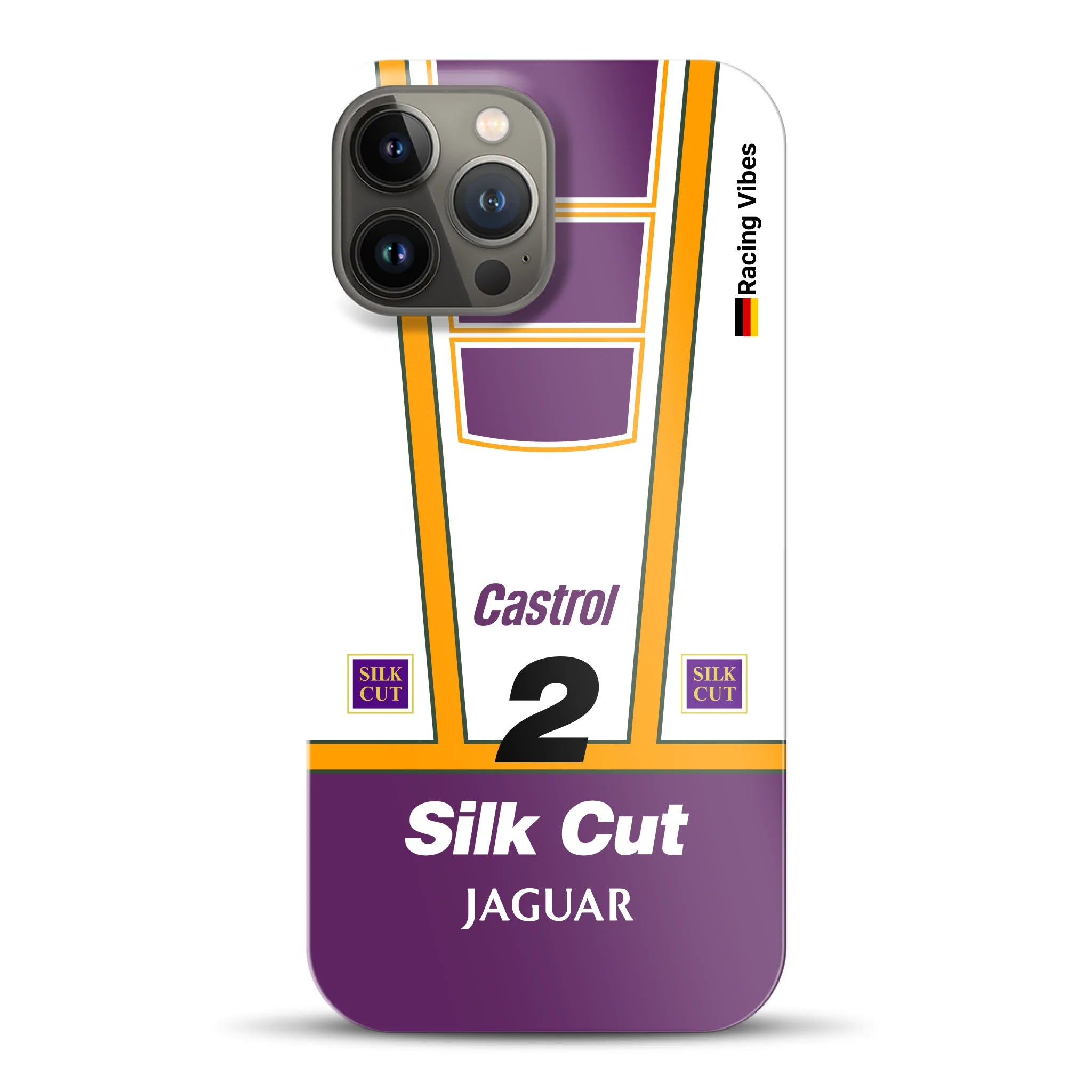 XJR-9 24h LM Sieger 1988 Livery - Individuelle Hardcase Hülle für iPhone
