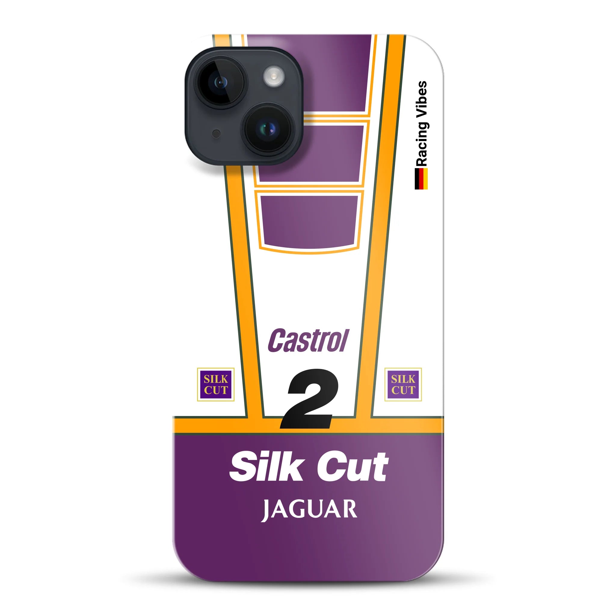 XJR-9 24h LM Sieger 1988 Livery - Individuelle Hardcase Hülle für iPhone