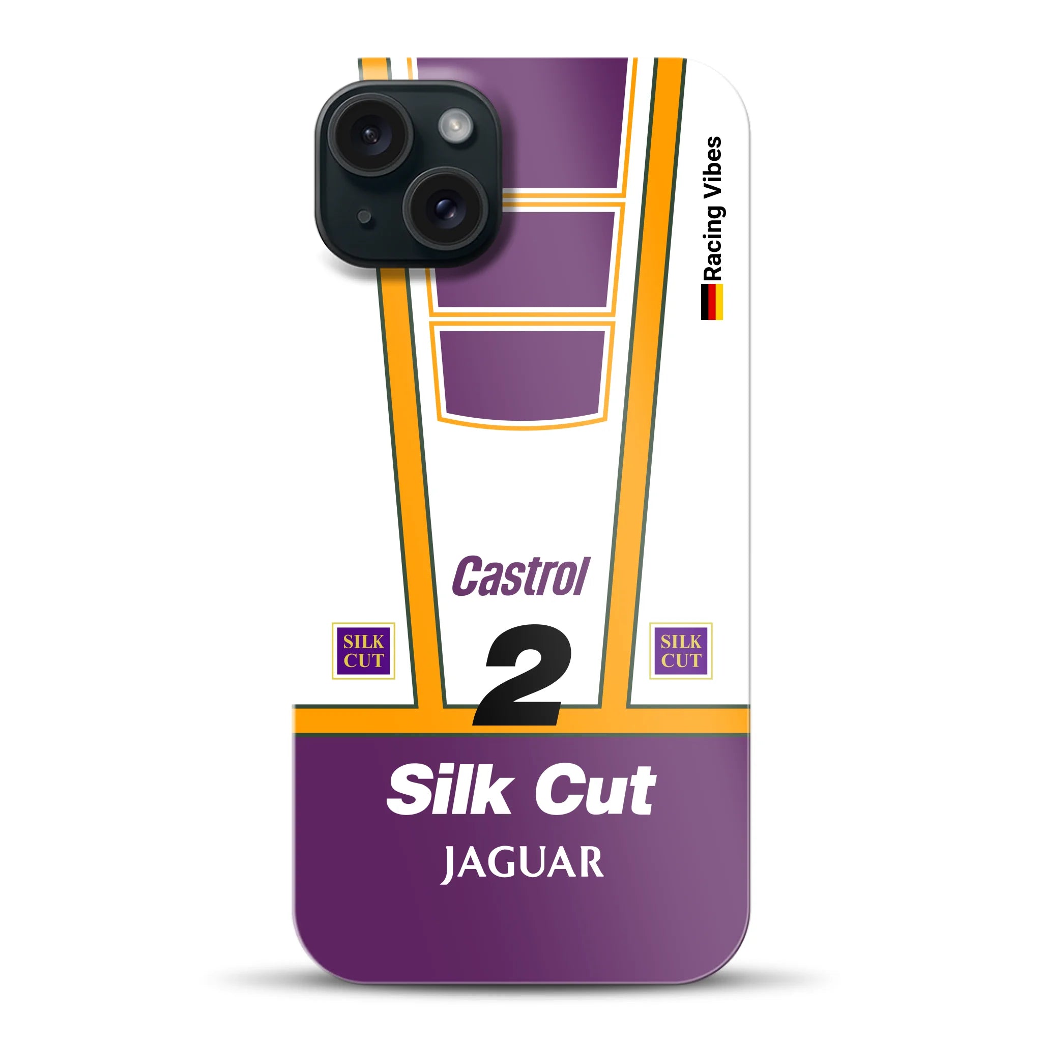 XJR-9 24h LM Sieger 1988 Livery - Individuelle Hardcase Hülle für iPhone