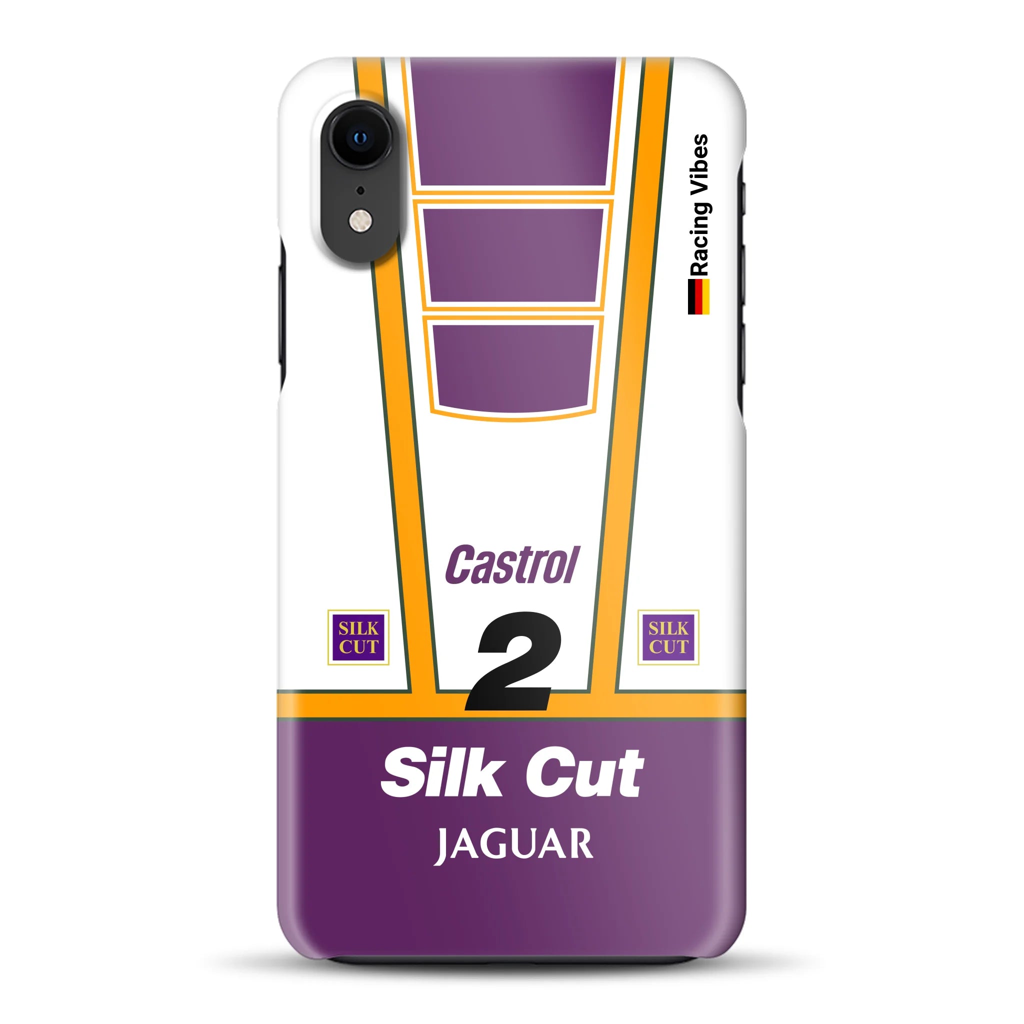XJR-9 24h LM Sieger 1988 Livery - Individuelle Hardcase Hülle für iPhone
