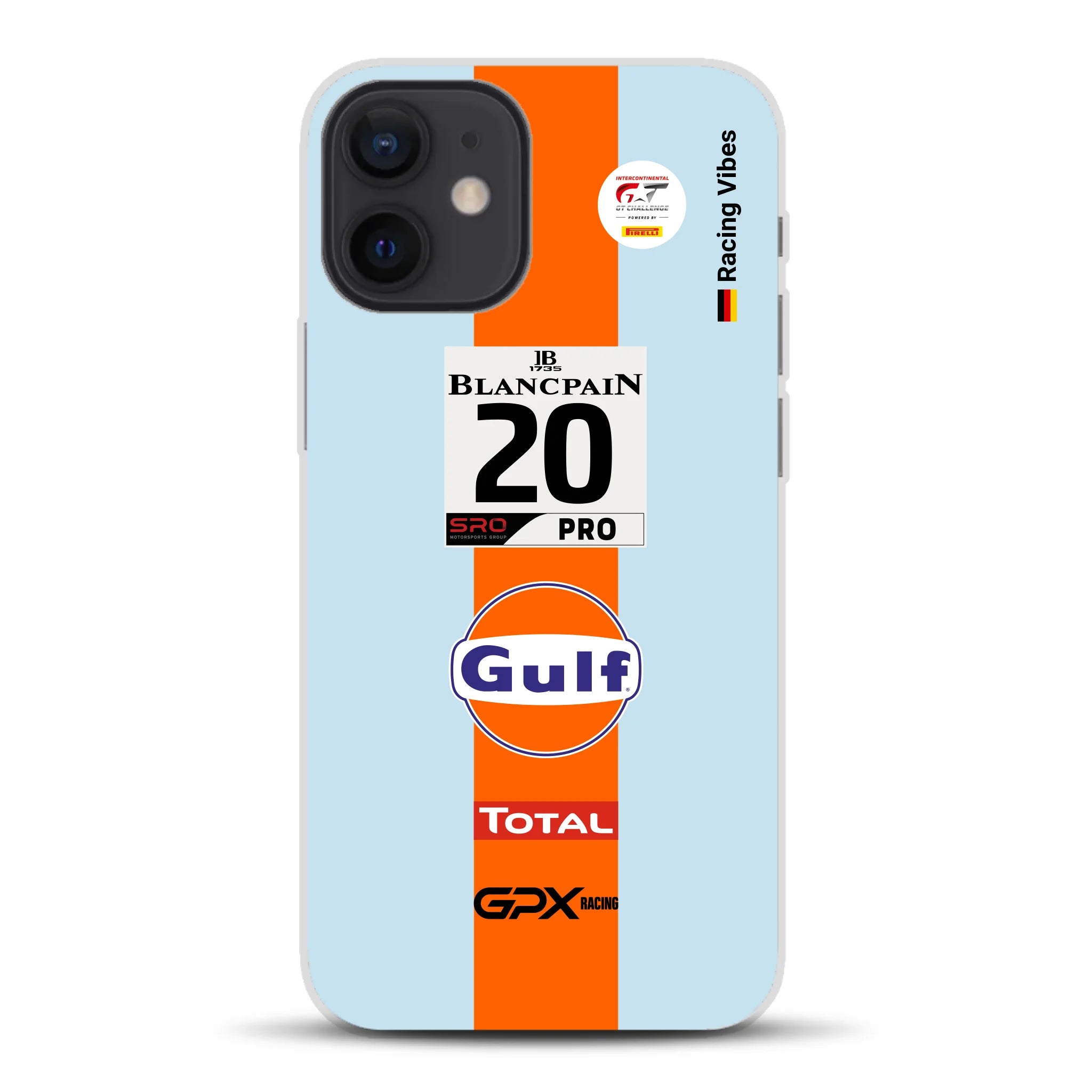 Gulf Porsche GT Livery - Personnalisé coque pour iPhone