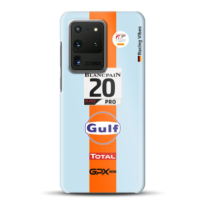 Gulf Porsche GT Livery -  Hard case for Samsung