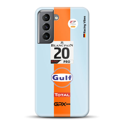 Gulf Porsche GT Livery -  Hard case for Samsung