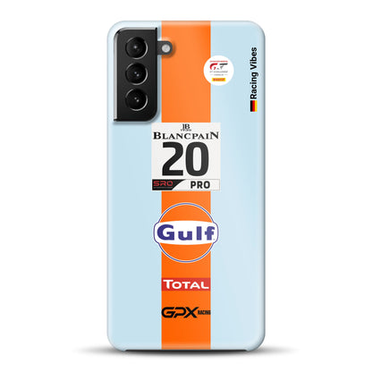 Gulf Porsche GT Livery -  Hard case for Samsung