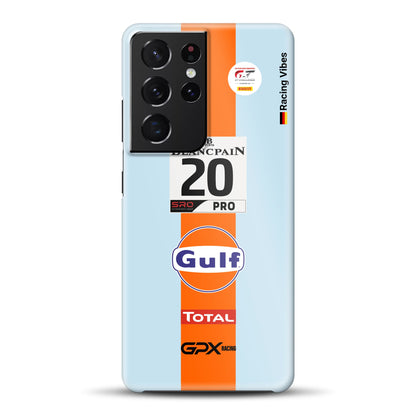 Gulf Porsche GT Livery -  Hard case for Samsung