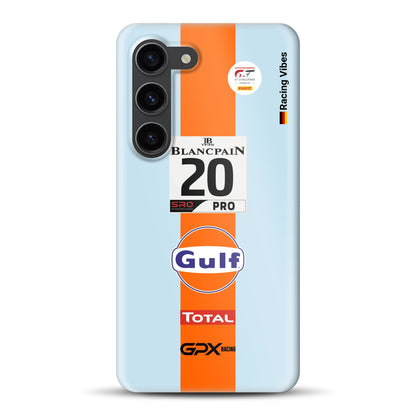 Gulf Porsche GT Livery -  Hard case for Samsung