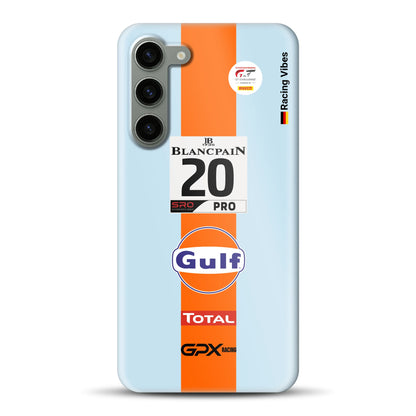 Gulf Porsche GT Livery -  Hard case for Samsung