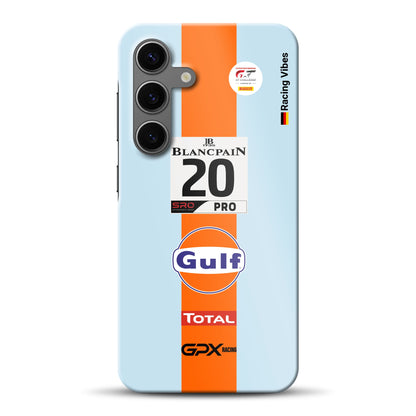 Gulf Porsche GT Livery -  Hard case for Samsung