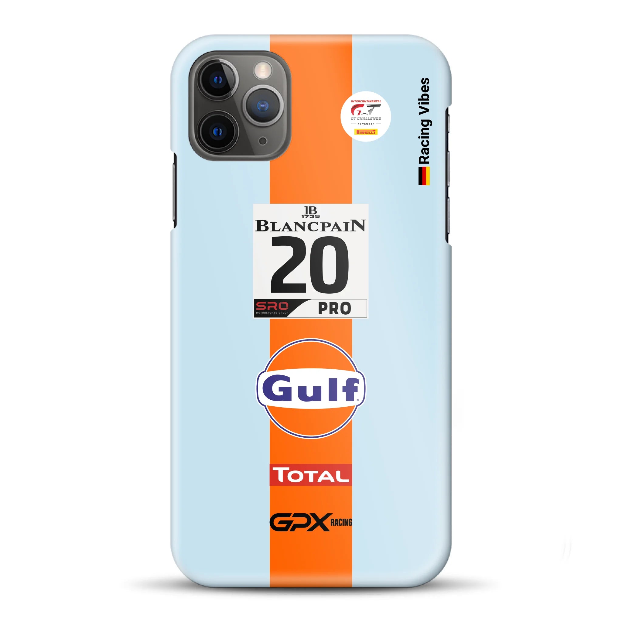 Gulf Porsche GT Livery -  Hard case for iPhone