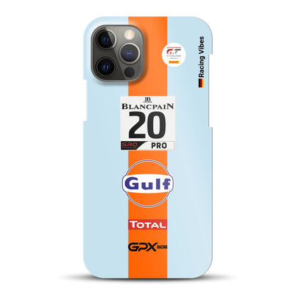 Gulf Porsche GT Livery - Individuelle Hardcase Hülle für iPhone