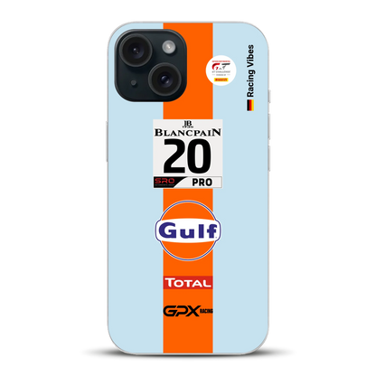 Gulf Porsche GT Livery - Personnalisé coque pour iPhone
