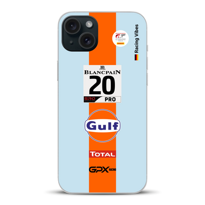 Gulf Porsche GT Livery - Personnalisé coque pour iPhone
