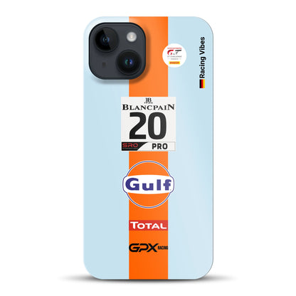 Gulf Porsche GT Livery - Individuelle Hardcase Hülle für iPhone