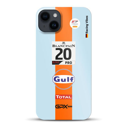 Gulf Porsche GT Livery - Individuelle Hardcase Hülle für iPhone