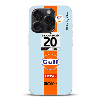Gulf Porsche GT Livery - Personnalisé coque pour iPhone