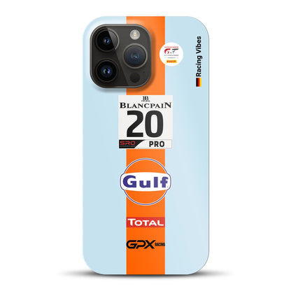 Gulf Porsche GT Livery - Individuelle Hardcase Hülle für iPhone