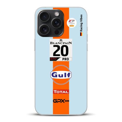 Gulf Porsche GT Livery - Personnalisé coque pour iPhone