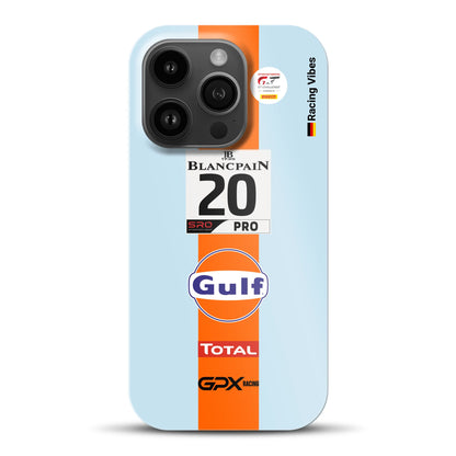 Gulf Porsche GT Livery - Individuelle Hardcase Hülle für iPhone
