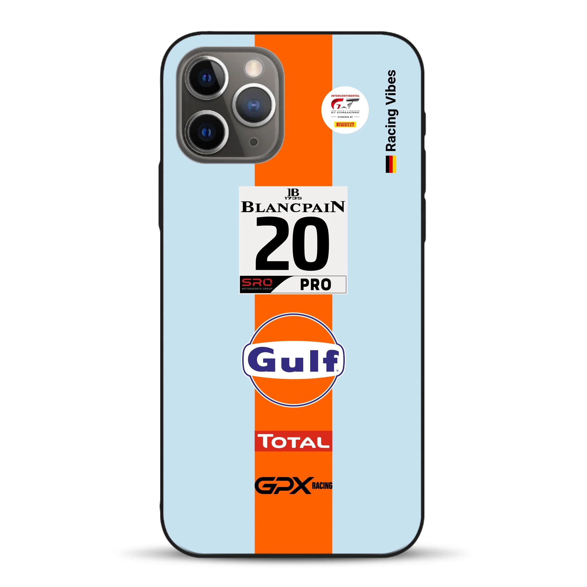 Gulf Porsche GT Livery - Personnalisé coque pour iPhone