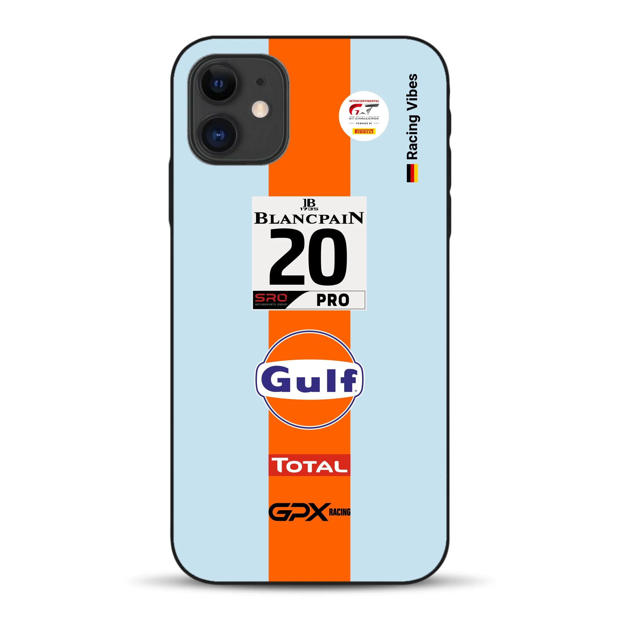 Gulf Porsche GT Livery - Personnalisé coque pour iPhone