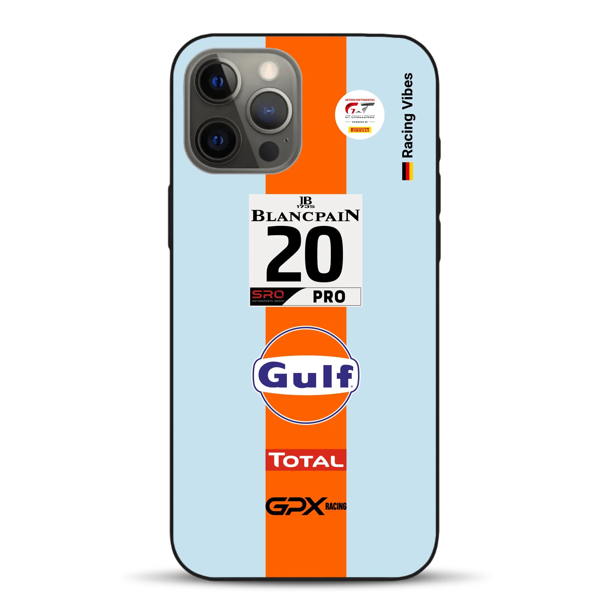 Gulf Porsche GT Livery - Personnalisé coque pour iPhone