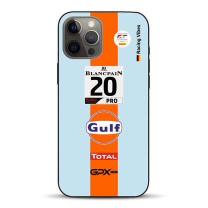 Gulf Porsche GT Livery - Personnalisé coque pour iPhone