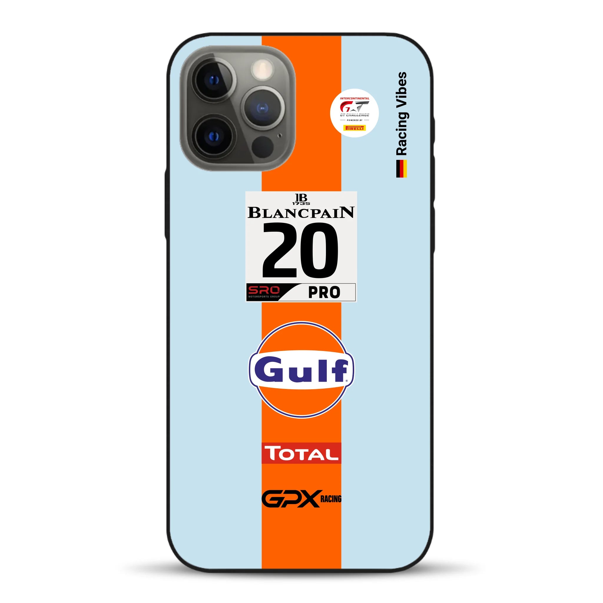 Gulf Porsche GT Livery - Personnalisé coque pour iPhone