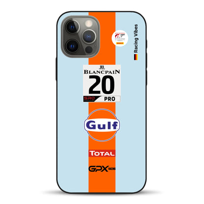 Gulf Porsche GT Livery - Personnalisé coque pour iPhone