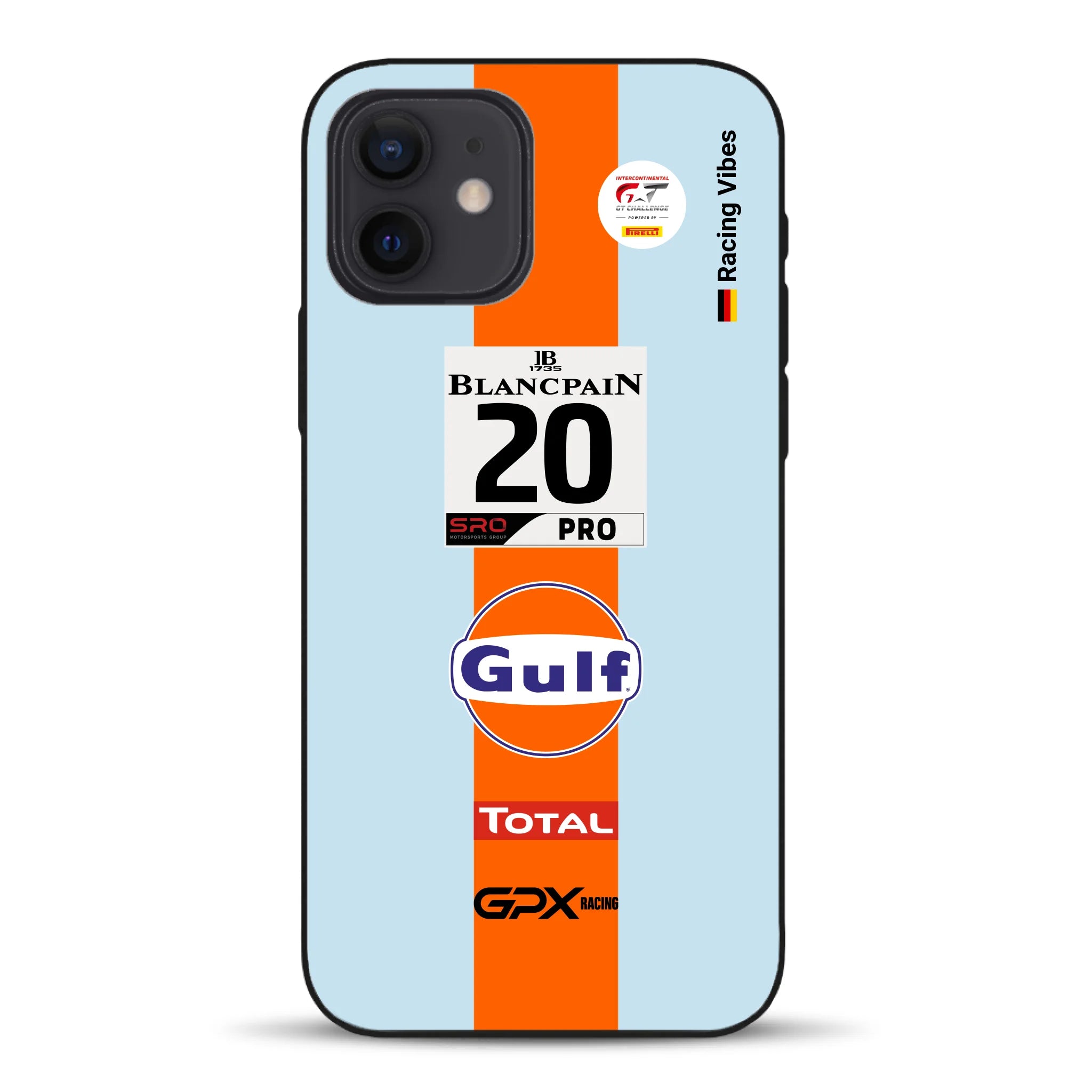 Gulf Porsche GT Livery - Personnalisé coque pour iPhone