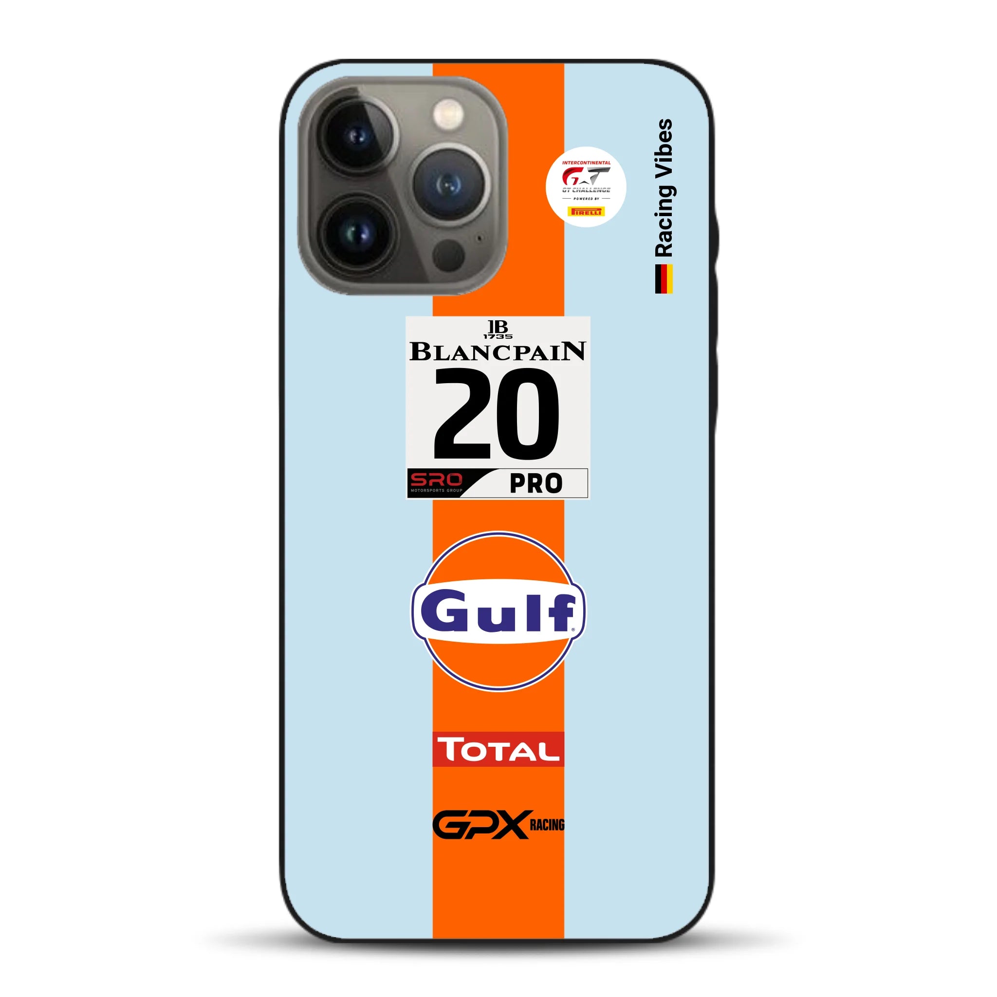 Gulf Porsche GT Livery - Personnalisé coque pour iPhone