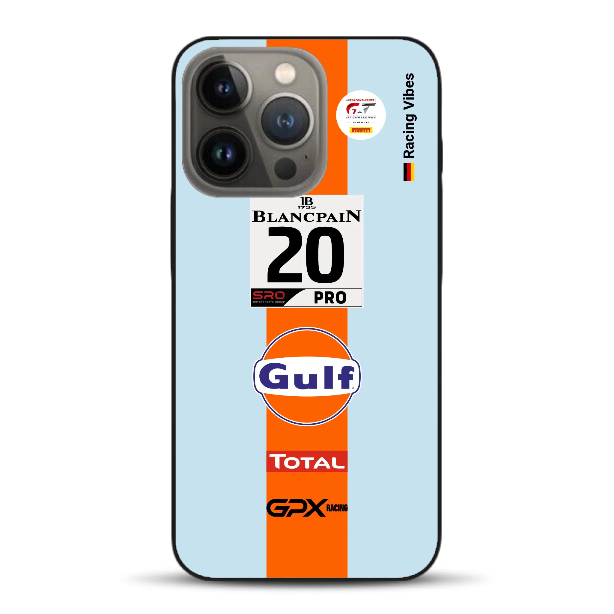 Gulf Porsche GT Livery - Personnalisé coque pour iPhone