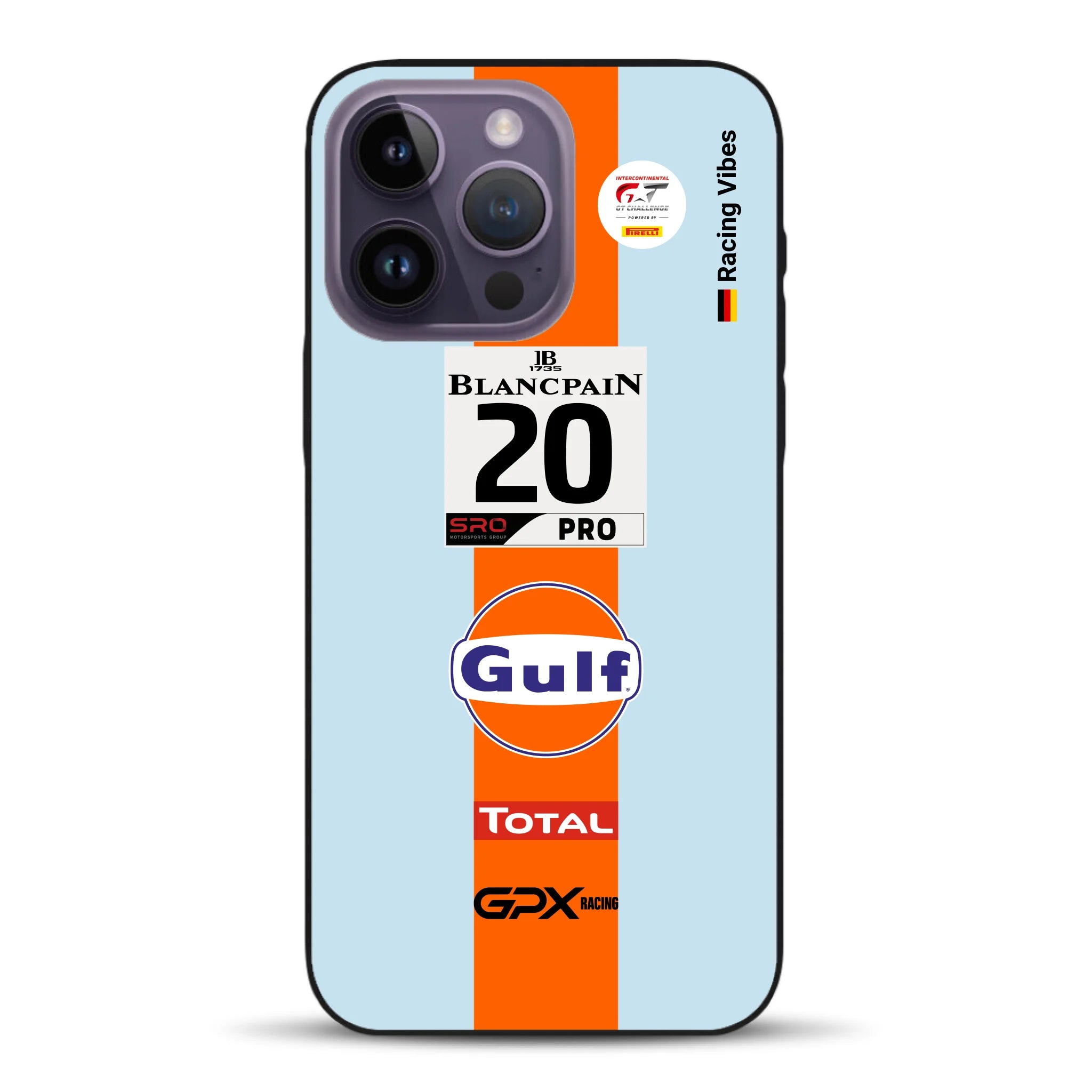 Gulf Porsche GT Livery - Personnalisé coque pour iPhone