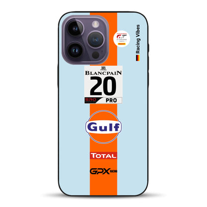 Gulf Porsche GT Livery - Personnalisé coque pour iPhone